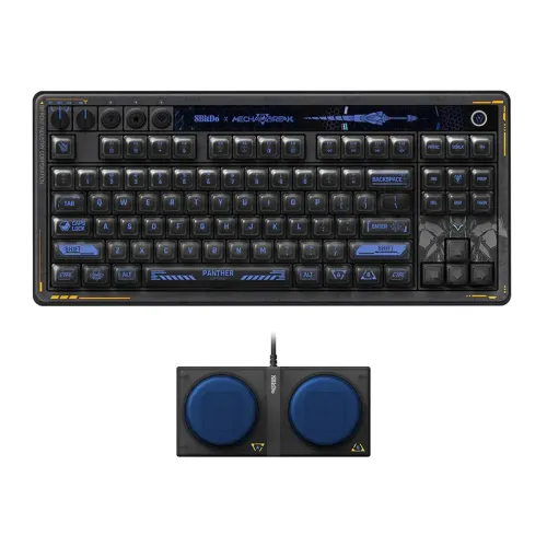 8BitDo Retro 87 Mechanical Keyboard — Tri-Mode Wireless