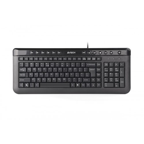 A4TECH KL40 Keyboard — Ultra-Slim Multimedia, USB