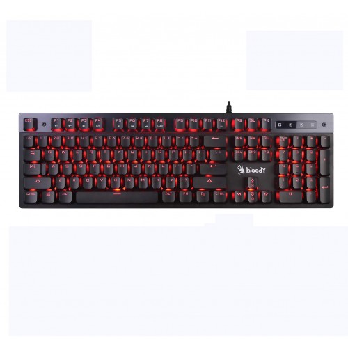 A4TECH Bloody B760 Light Strike Gaming Keyboard — Red LED