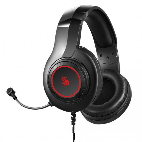 A4TECH Bloody G220 Gaming Headphone — 3.5mm & USB, Black