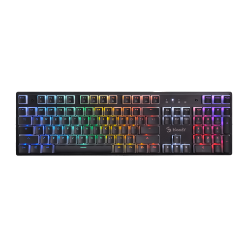 A4TECH Bloody S510N Gaming Keyboard — Mechanical Blue Switch, RGB