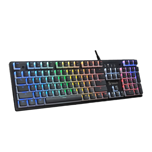 A4TECH Bloody S510N RGB Gaming Keyboard — Mechanical Brown Switch