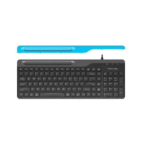 A4TECH FK25 Fstyler Wired Keyboard — With Mobile Stand