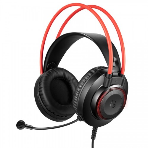 A4TECH Bloody G200S USB Gaming Headphone — Black & Red