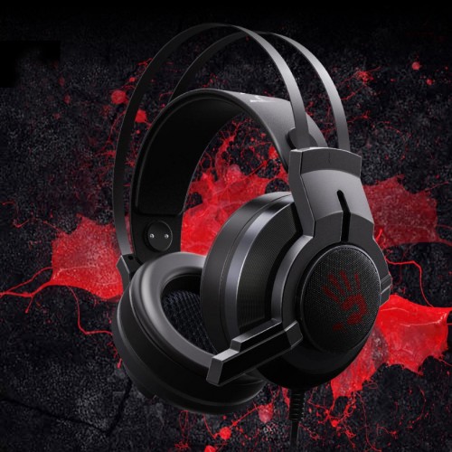 A4TECH G437 Bloody Gaming Headset — Gun Black