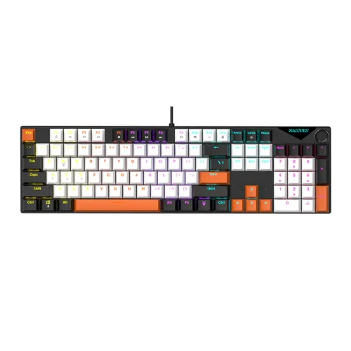 AJAZZ NK104 Mechanical Keyboard — RGB, Hot-Swappable
