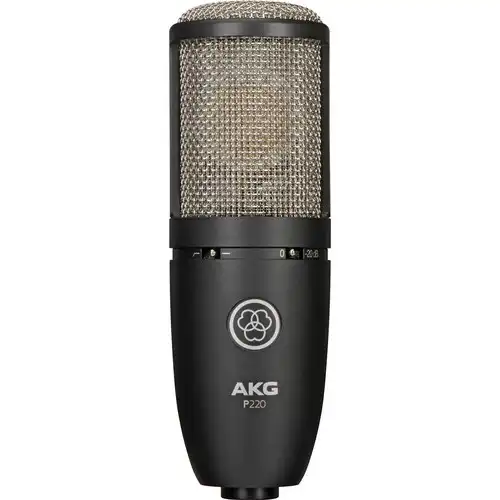 AKG P220 True Condenser Microphone — High-Performance, Large Diaphragm