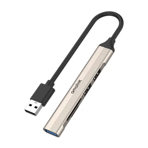 Amalink AL-5705D USB Hub — 5-in-1