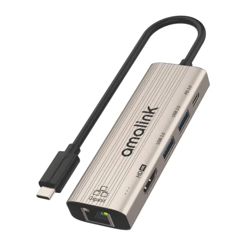 Amalink AL-UC125S Type-C Hub — 5-in-1