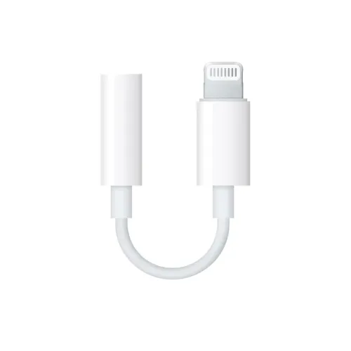 Apple Headphone Jack Adapter — Lightning to 3.5mm #MMX62ZM/A