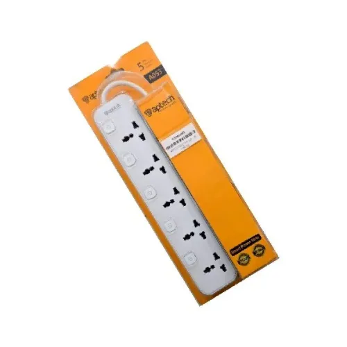 Aptech A053 Power Strip — 5 Port, 2 Meter