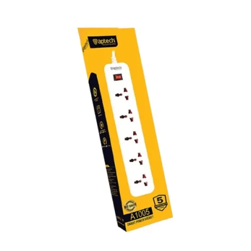 Aptech A1005 Power Strip — 5 Port, 3 Meter