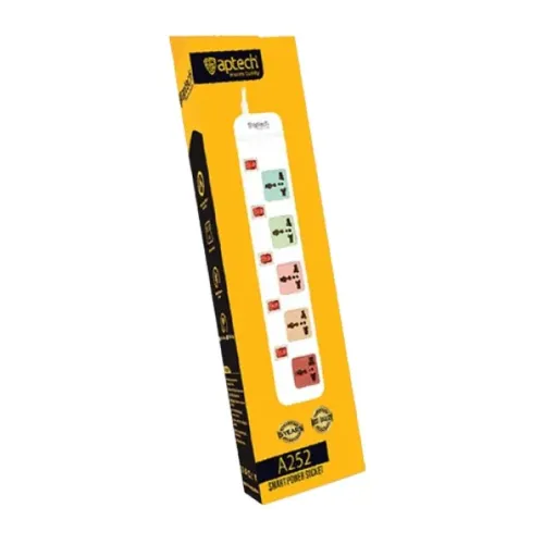 Aptech A252 Power Strip — 5 Port, 3 Meter