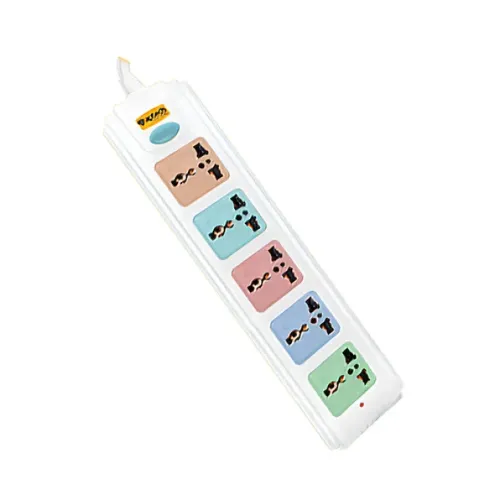 Aptech A455 Power Strip — 5 Port, 3 Meter