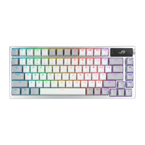 Asus ROG Azoth M701 Mechanical Keyboard — Snow White Switch, RGB