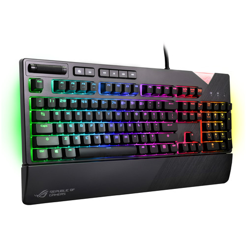 Asus ROG Strix Flare XA01 Mechanical Gaming Keyboard — Cherry MX Blue Switch, RGB