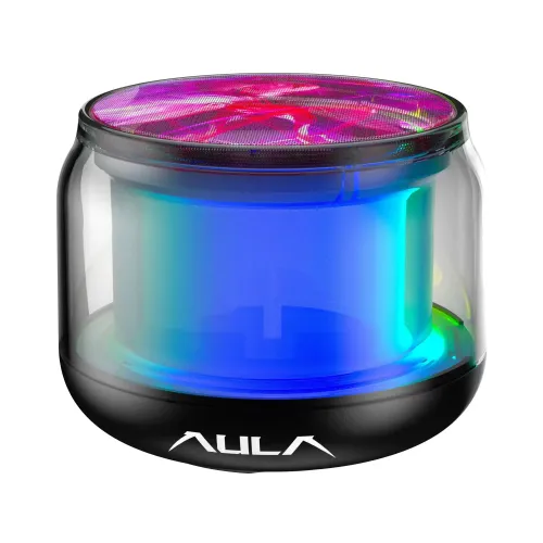 AULA BS302 Portable Bluetooth Speaker — 360° Surround Sound