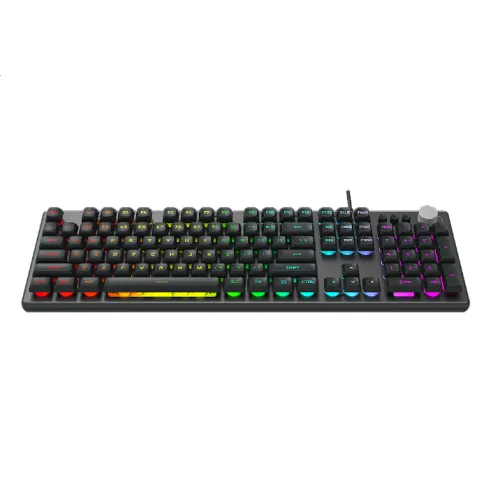 Aula F2028 Gaming Keyboard — Rainbow, Wired