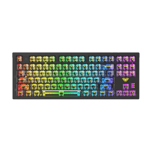 AULA F2183 TKL Mechanical Gaming Keyboard — 3-in-1, RGB, Hot-Swappable