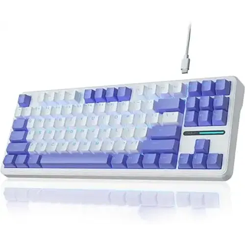 AULA F87 Wired Mechanical Gaming Keyboard — Blue Switch, RGB