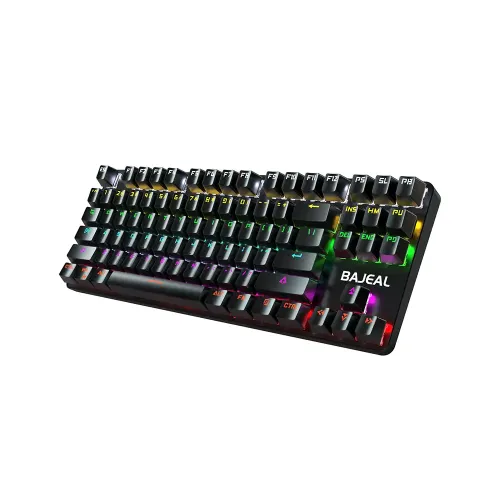 BAJEAL K100 TKL Mechanical Keyboard — Hot-Swappable Blue Switch