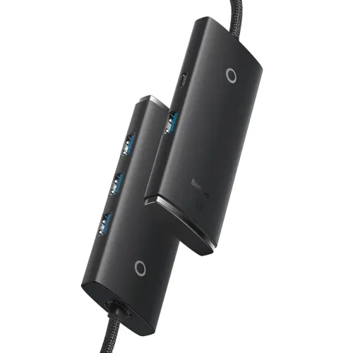 Baseus Lite Series USB-A HUB Adapter — 4-Port (USB-A to USB 3.0x4)