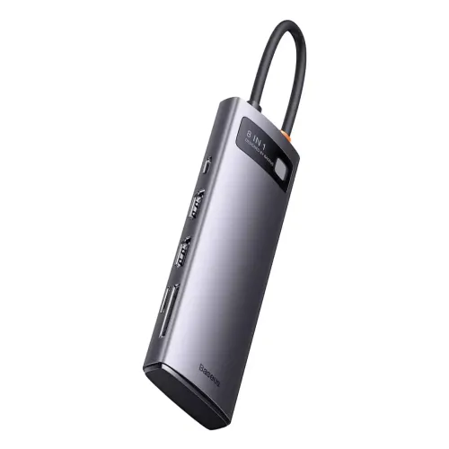 Baseus Metal Gleam Series Type-C HUB — 8-in-1 Multifunctional