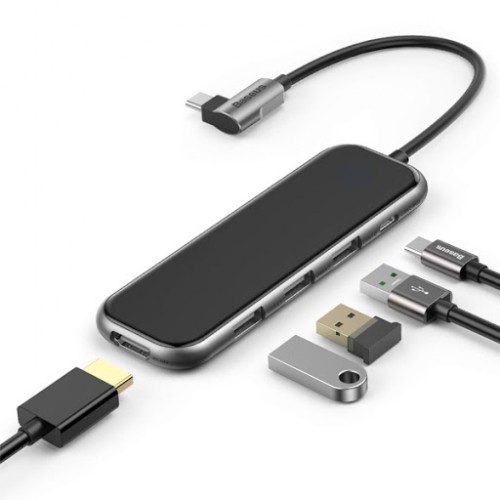 Baseus UCN3277 Type-C Hub — 5-in-1, Multi-Functional