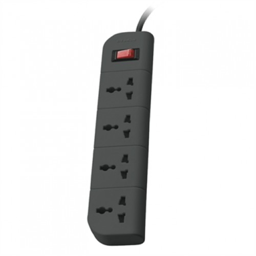 Belkin Economy Series Surge Protector Power Strip — 4-Socket, 1.5 Meter (F9E400ZB)