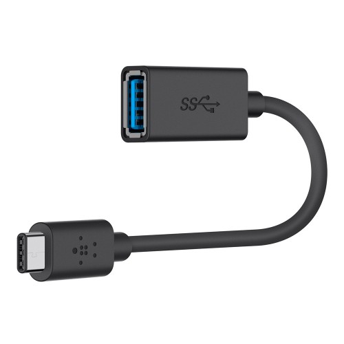 Belkin F2CU036btBLK Adapter — USB-C to USB-A, 3.0