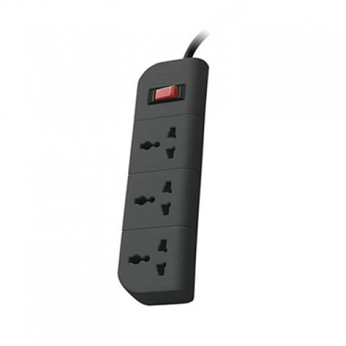 Belkin Economy Series Surge Protector Power Strip — 3-Socket, 1.5 Meter (F9E300ZB)