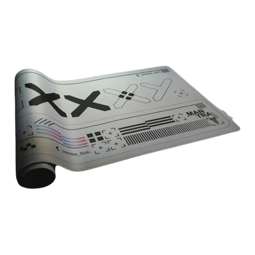 Blisspads BP04 Gaming Mouse Pad — Print Stream White