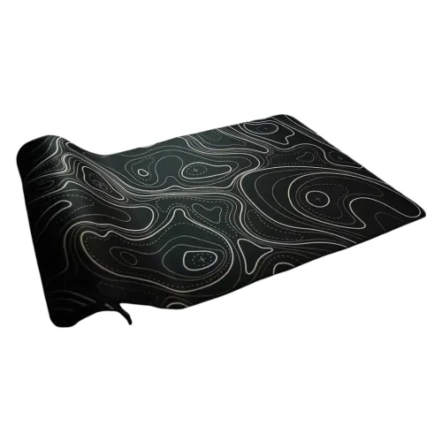 Blisspads BP05 Gaming Mouse Pad — Topography Black