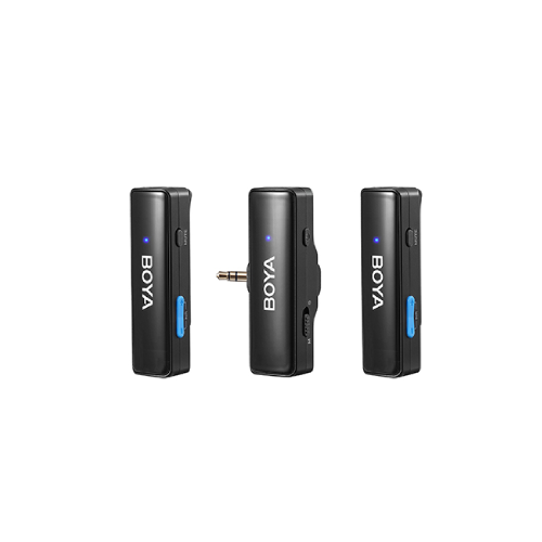 Boya BOYALINK A2 Wireless Microphone System — All-In-One Design, Without Charging Case