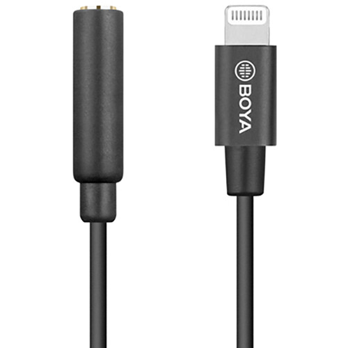 BOYA BY-K3 Adapter — TRS to Male Lightning