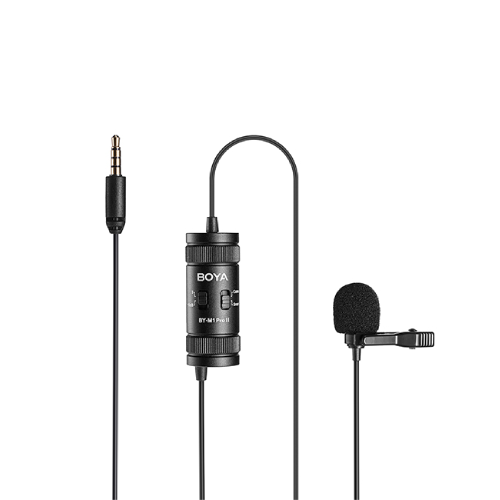 Boya BY-M1 Pro II Lavalier Microphone — 3.5mm