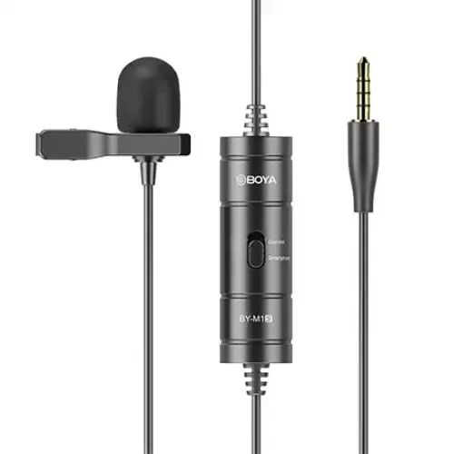 BOYA BY-M1S Lavalier Microphone — Universal