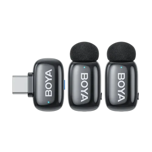 BOYA mini 2-04 Wireless Microphone — TX-2, RX-1