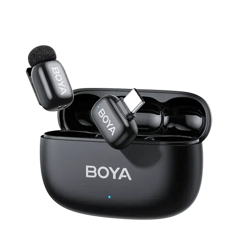 BOYA mini 2-05 Wireless Microphone System (TX-1, RX-1, With Case)