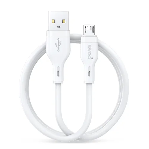 BWOO BO-X286V Cable — USB-A to Micro USB, 12W, 1M