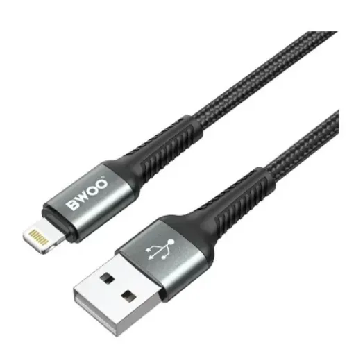 BWOO BO-X288L Cable — USB to Lightning, 18W, 2M