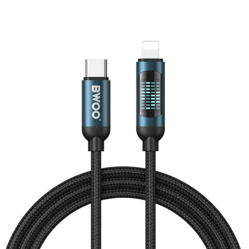 BWOO BO-X305C-L Cable — Type-C to Lightning, 27W, 1M