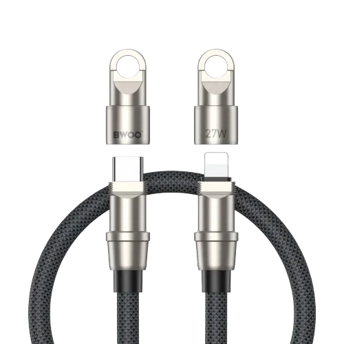 BWOO BO-X309 Cable — Type-C to Lightning, 27W
