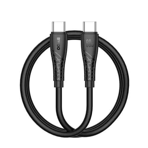 BWOO BO-X318C-C Cable — Type C to Type C, 60W, 1M