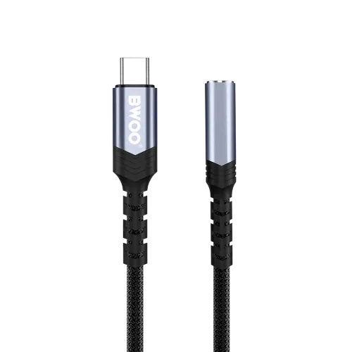 BWOO BZ-47 Audio Converter — Type-C to 3.5mm AUX