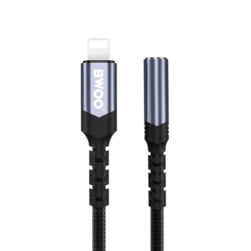 BWOO BZ-48 Audio Converter — Lightning to 3.5mm