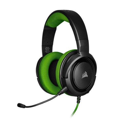 Corsair HS35 Gaming Headphone — Stereo, Green