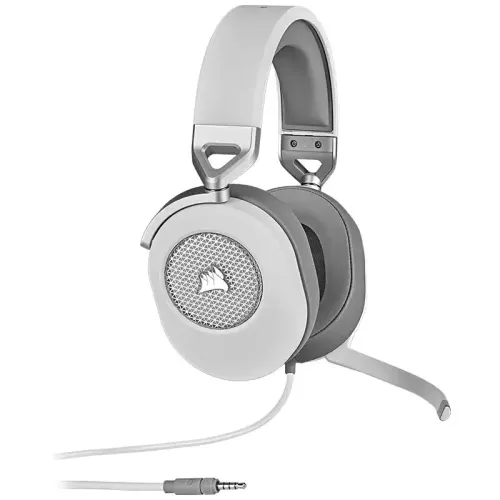 Corsair HS65 Gaming Headphone — 7.1 Surround, White