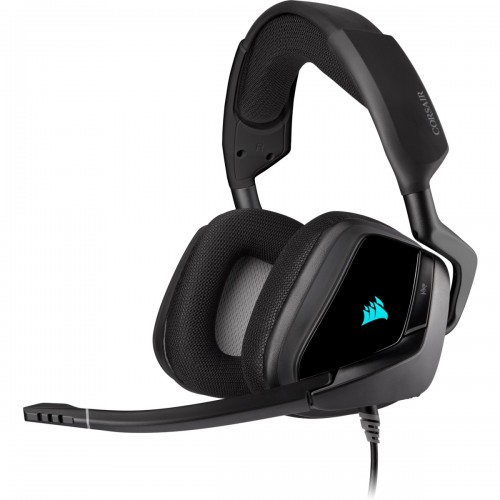 Corsair Void Elite Premium Gaming Headphone (Carbon) — RGB, 7.1 USB
