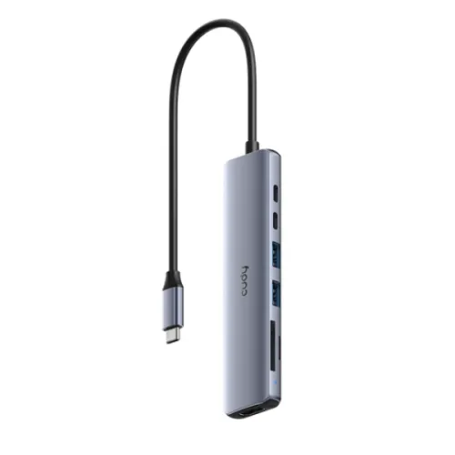 Cudy UH407 Type-C Hub — Multifunctional, 7-in-1